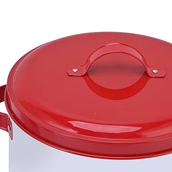 赤と白のキャニスターセット Amazon｜Topyond ファームハウススタイル キャニスターセット 3